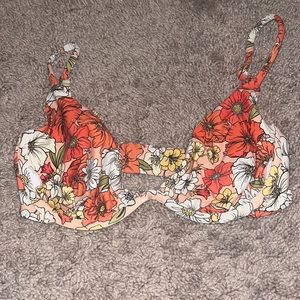 VDM the label floral bikini top